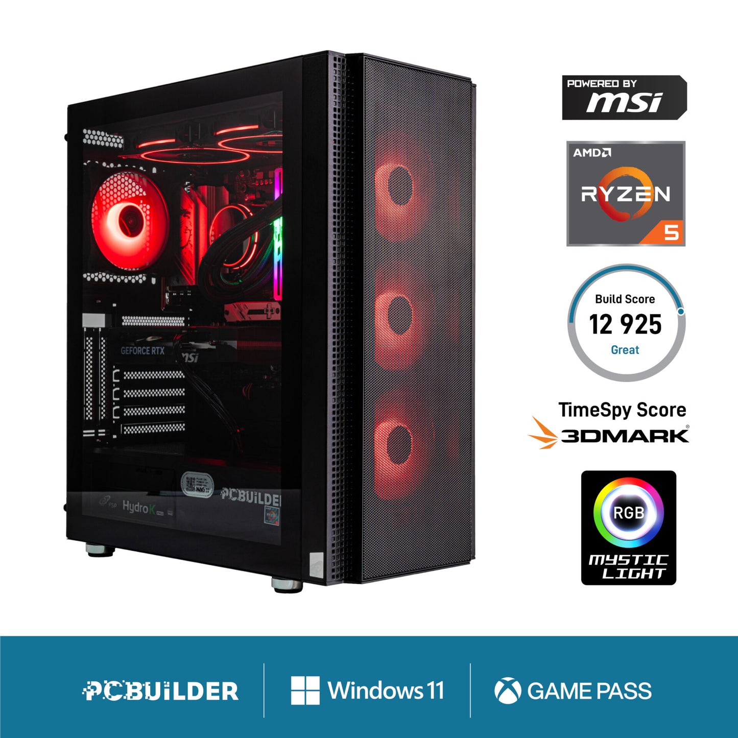 PCBuilder Ryzen 5 7600 SPECIALIST Windows 11 Gaming PC - Guards On Duty Shop & Security Guards