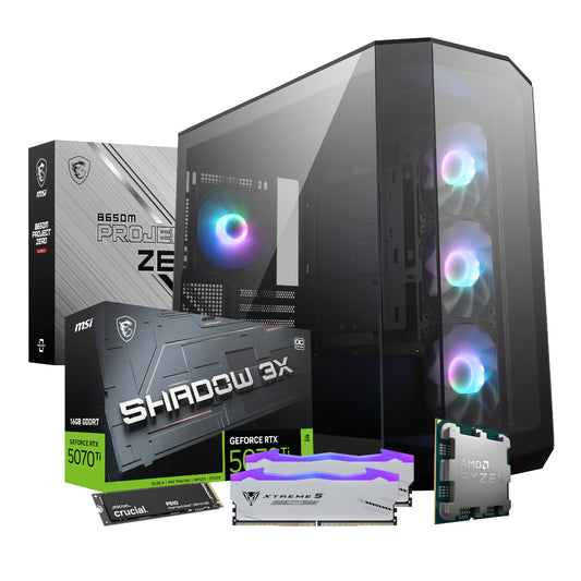 PCBuilder Ryzen 7 9800X3D VALKYRIE Windows 11 Gaming PC - Guards On Duty Shop & Security Guards