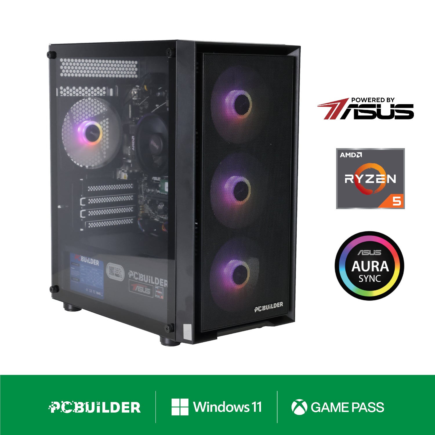 PCBuilder Ryzen 5 8600G WARDEN Windows 11 Gaming PC - Guards On Duty Shop & Security Guards