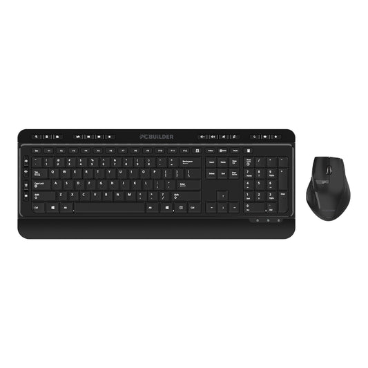 PCBuilder ALPHA Silent Wireless Keyboard and Mouse Combo - Guards On Duty Shop & Security Guards