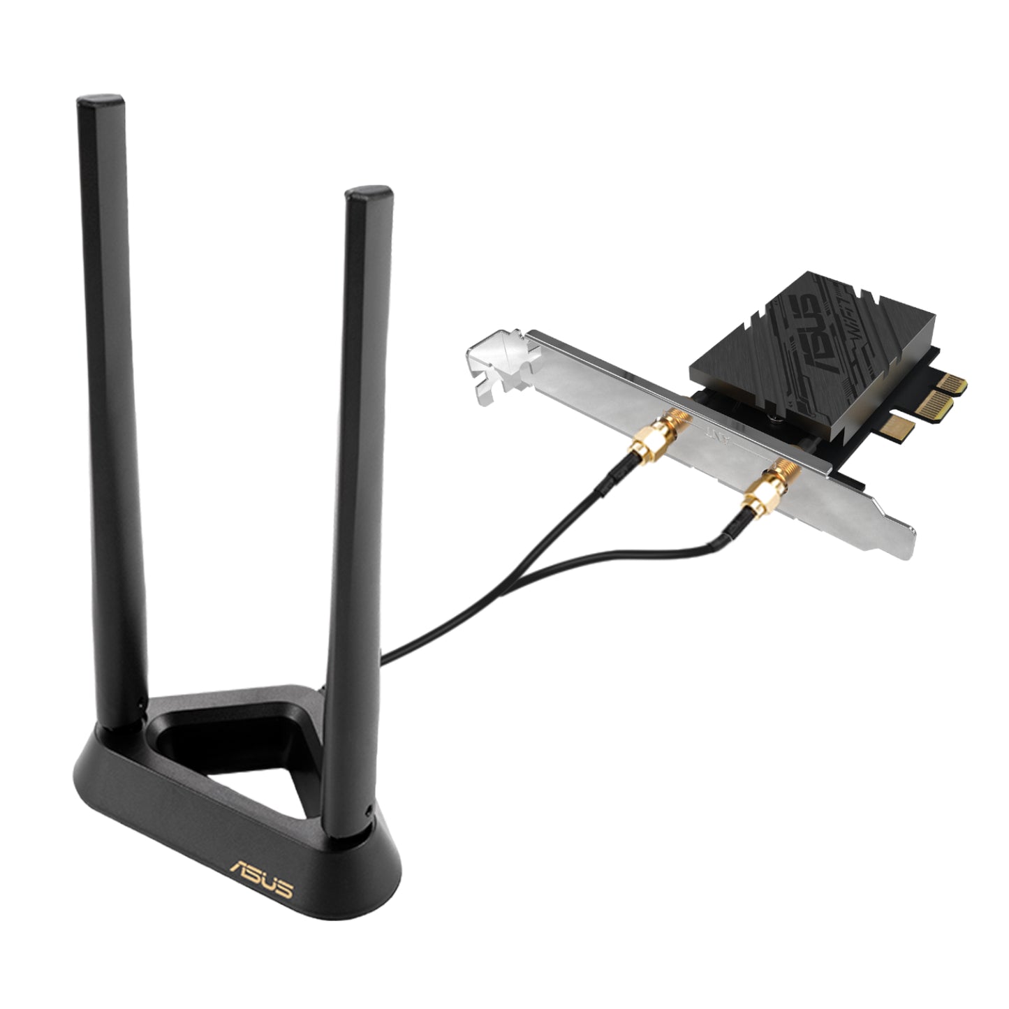 ASUS BE9400 Tri-Band Wi-Fi 7 6GHz PCIe Adapter-Black - Guards On Duty Shop & Security Guards
