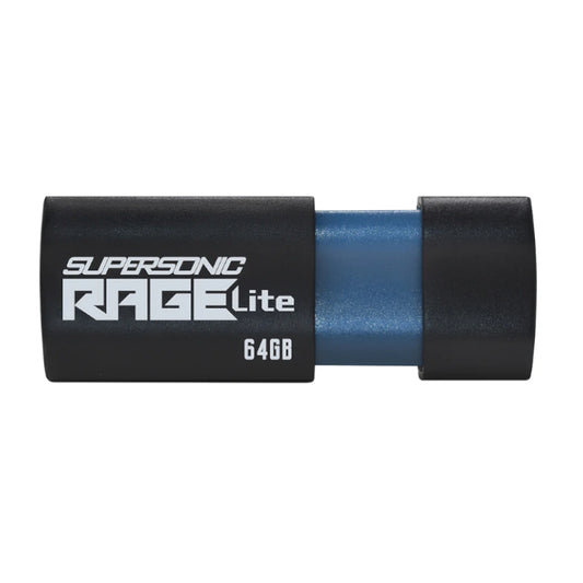 Patriot Rage Lite 64GB USB3.2 Flash Drive - Black - Guards On Duty Shop & Security Guards