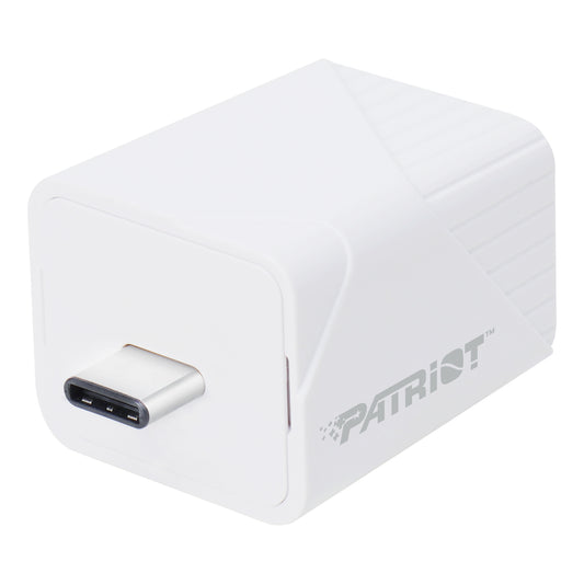 Patriot iLuxe Cube 512GB Type-C Smart Backup Solution - White - Guards On Duty Shop & Security Guards