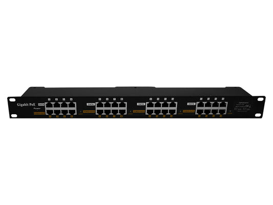 16 Port Gigabit Passive PoE Injector - Guards On Duty Shop & Security Guards