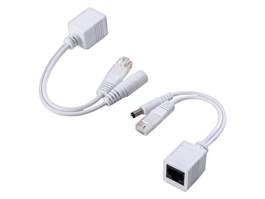 Passive PoE Injector and Splitter Set - Guards On Duty Shop & Security Guards