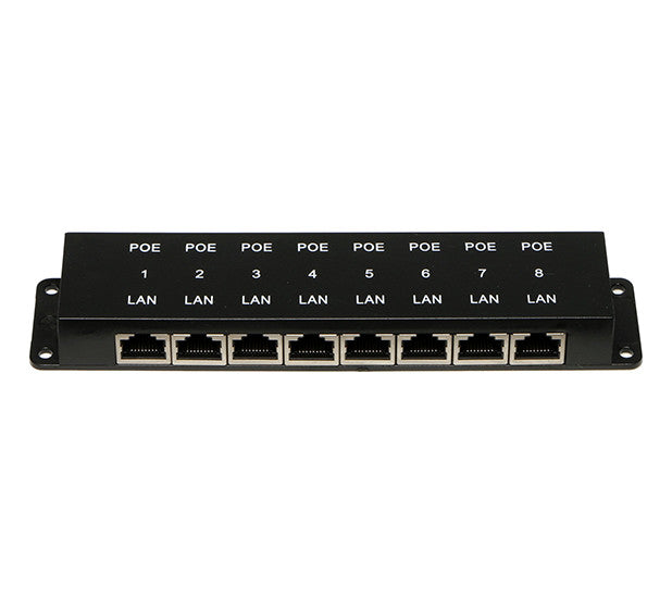 8-Port Passive PoE Injector
