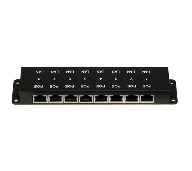 8-Port Passive PoE Injector