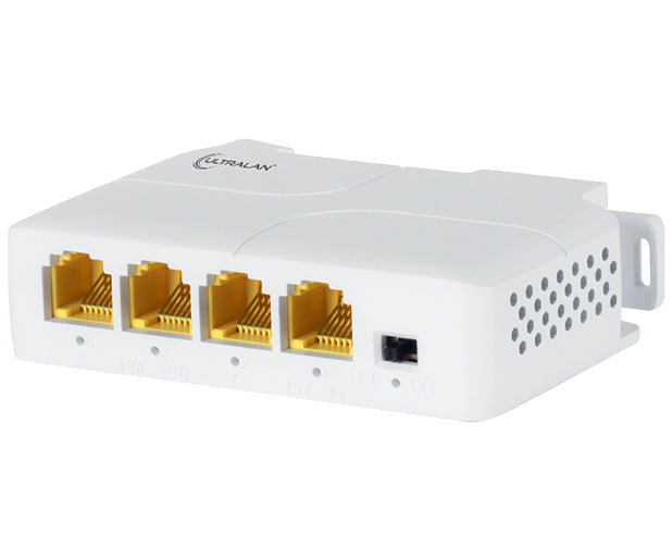 3-Port Gigabit PoE Extender (1x PoE In, 3x PoE Out)