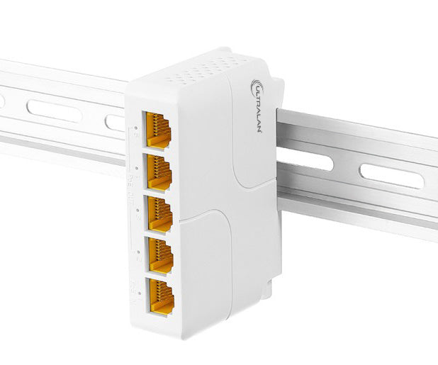 4-Port Gigabit PoE Extender (1x PoE In, 4x PoE Out)