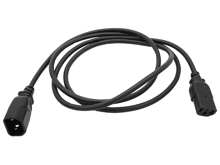 1.8m Male - Female IEC Power Lead - Guards On Duty Shop & Security Guards