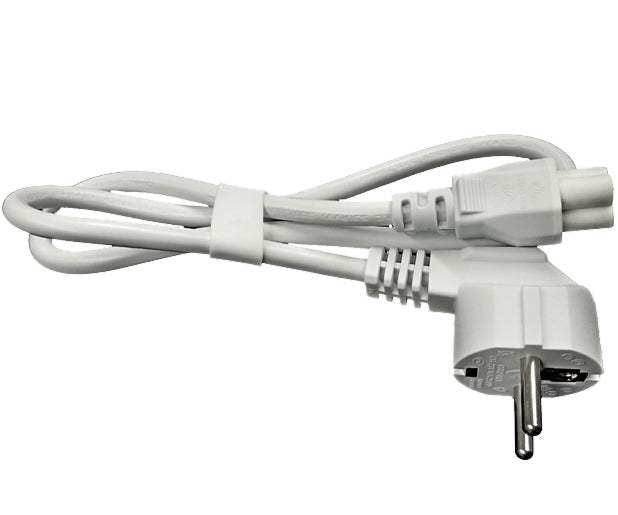 Schuko to Clover (C5) Power Cord – 0.5m