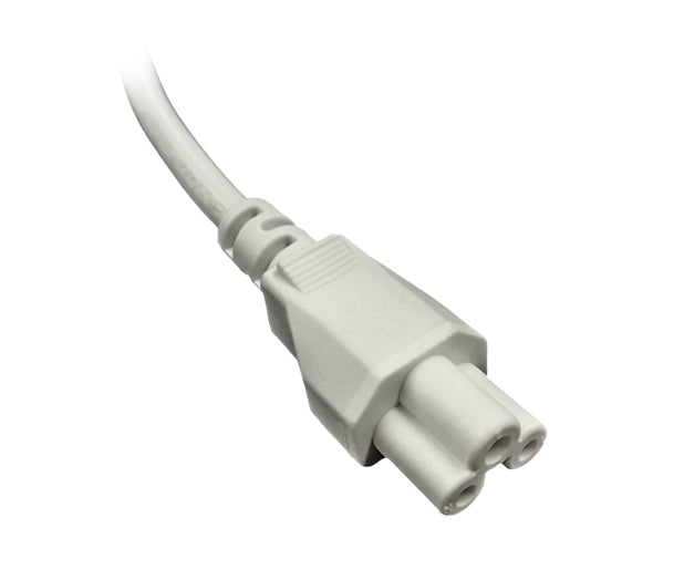 Schuko to Clover (C5) Power Cord – 0.5m