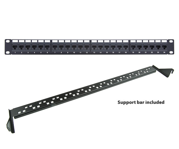 UltraLAN 24 Port CAT6 Patch Panel