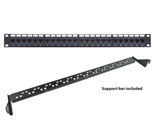 UltraLAN 24 Port CAT5e Patch Panel