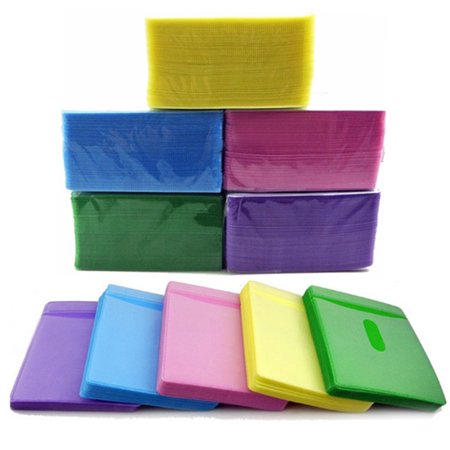 Cd Sleeves Ebox Plastic 100 Pack