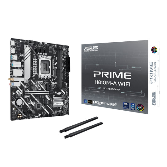Asus PRIME H810M-A WIFI LGA1851 Micro ATX Motherboard - Guards On Duty Shop & Security Guards