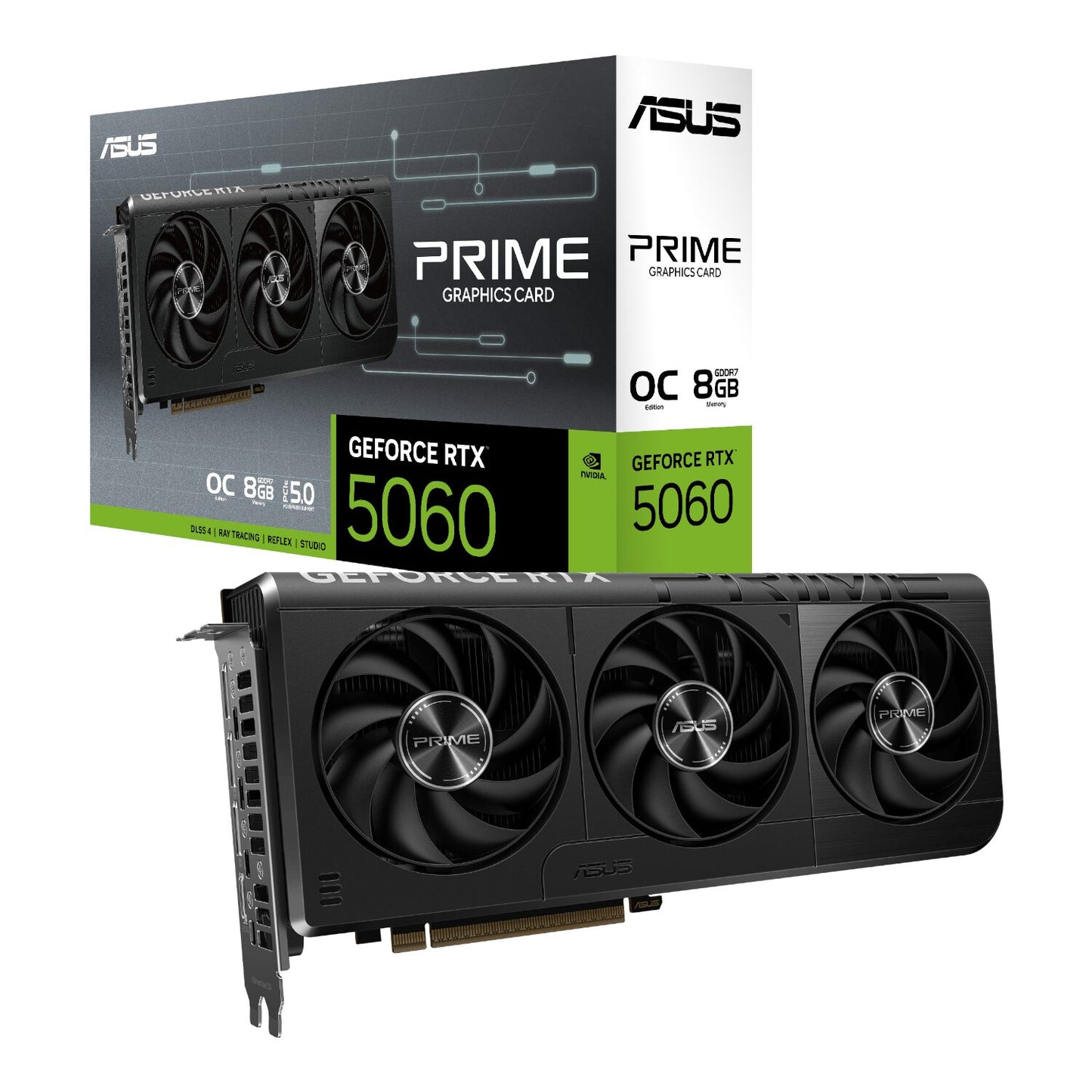 ASUS PRIME GeForce RTX 5060 OC 8GB GDDR7 GPU – SFF-Ready Graphics Card - Guards On Duty Shop & Security Guards
