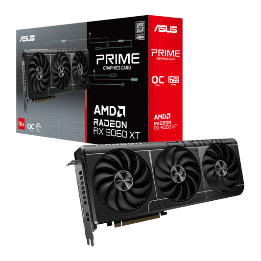 ASUS Prime Radeon RX 9060 XT OC 16GB GDDR6 Graphics Card - Guards On Duty Shop & Security Guards