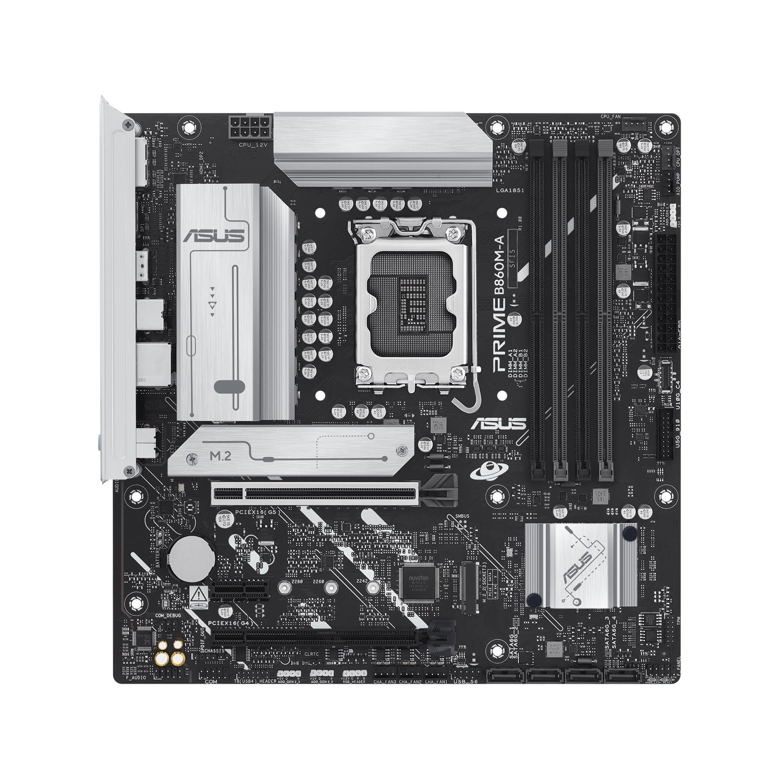 Asus Prime B860M LGA-1851 4X DDR5 Micro-ATX Motherboard - Guards On Duty Shop & Security Guards