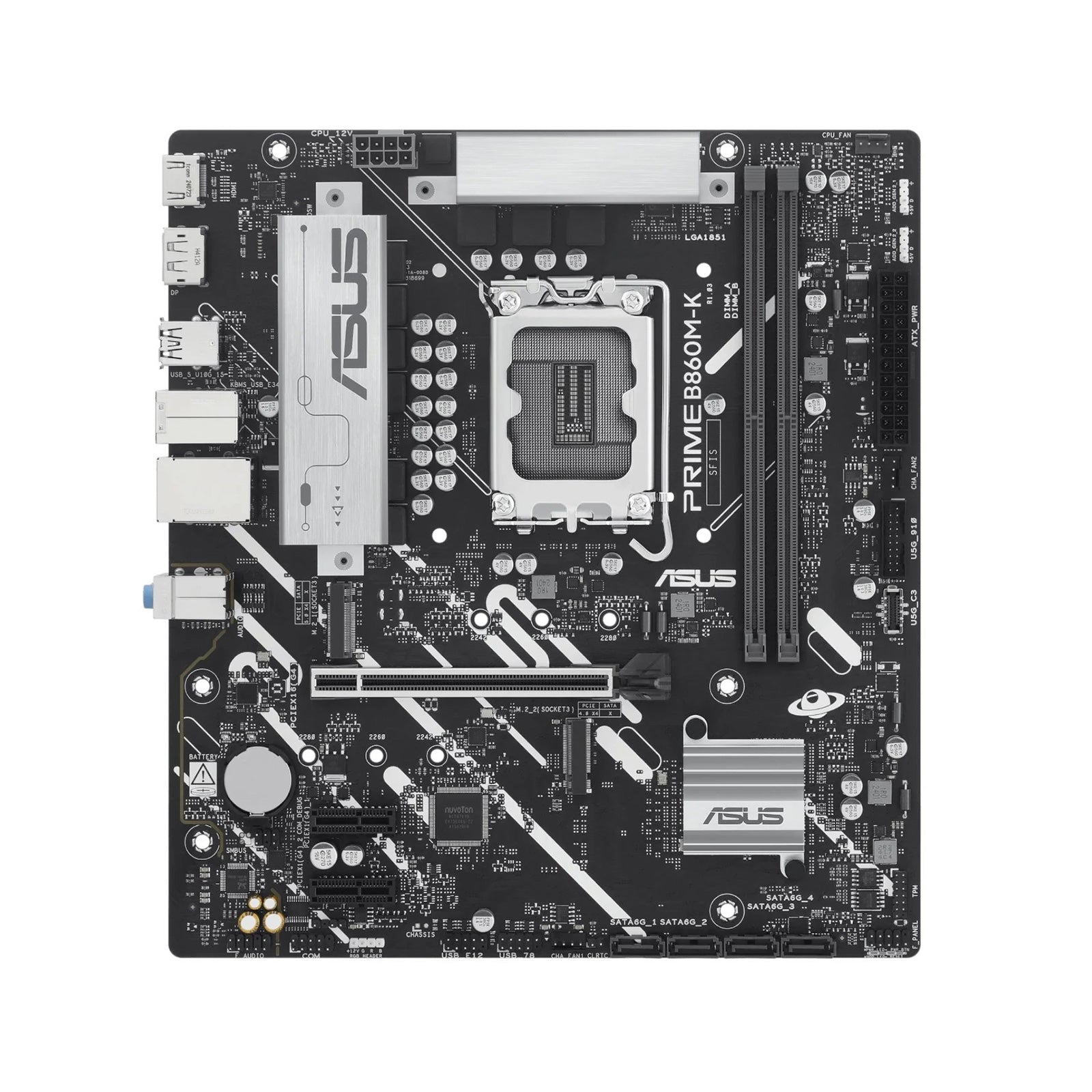 Asus Prime B860 LGA 2X DDR5 Micro-ATX Motherboard - Guards On Duty Shop & Security Guards