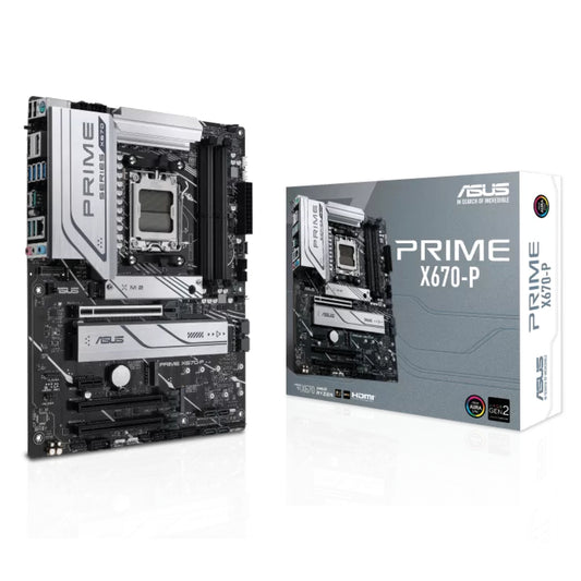 Asus AMD X670-P Ryzen AM5 ATX Prime Motherboard - Guards On Duty Shop & Security Guards