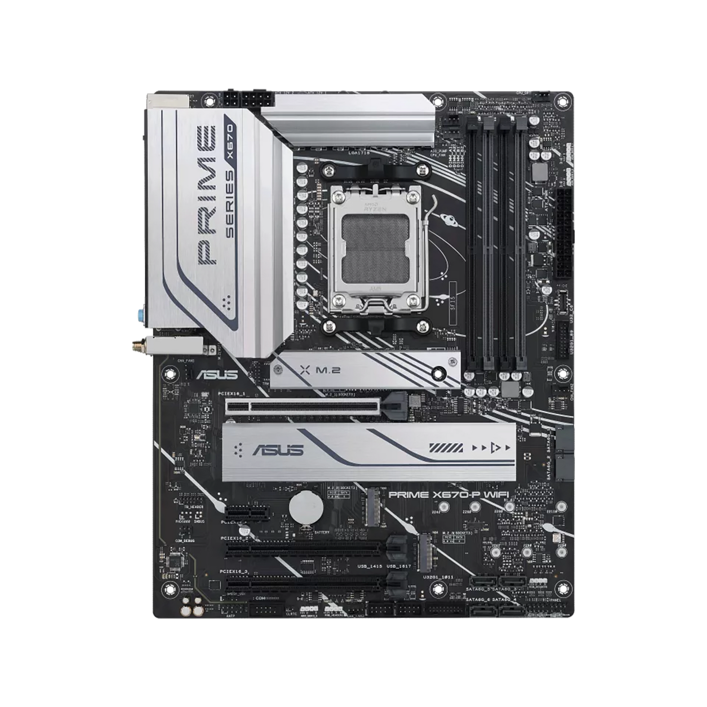Asus AMD X670-P Ryzen AM5 ATX Prime Motherboard - Guards On Duty Shop & Security Guards