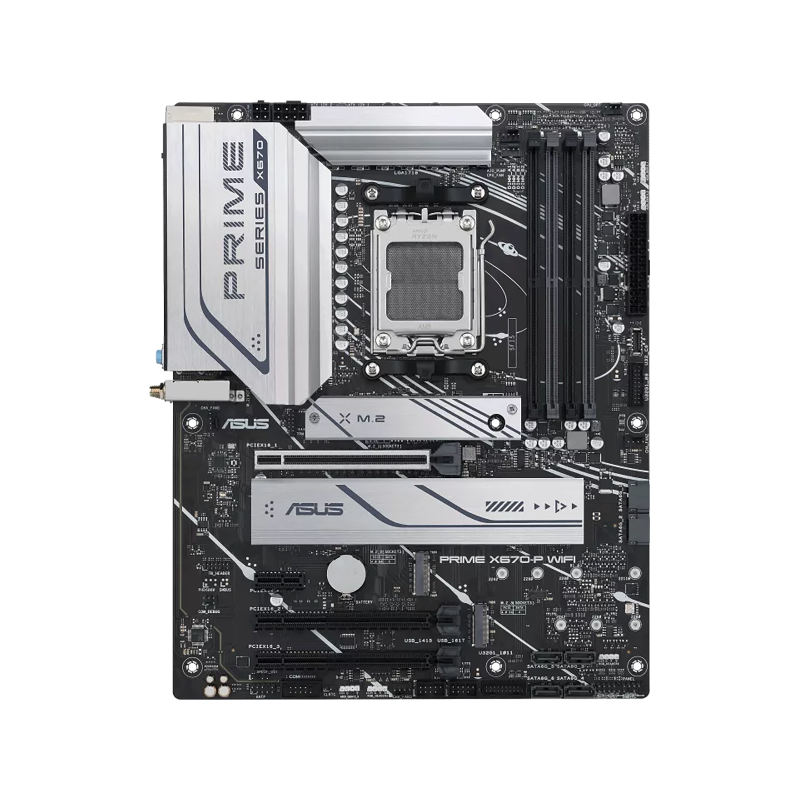 Asus AMD X670-P Ryzen AM5 ATX Prime Motherboard - Guards On Duty Shop & Security Guards