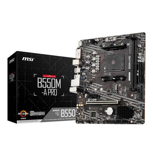 MSI B550M-A Pro AM4 M-ATX Motherboard - Guards On Duty Shop & Security Guards