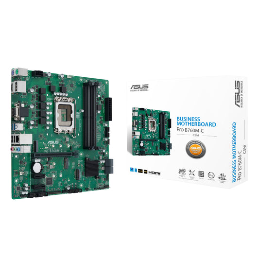 ASUS PRO B760M C CSM LGA 1700 M-ATX Motherboard - Guards On Duty Shop & Security Guards