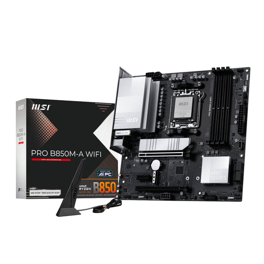 MSI PRO B850M-A WIFI AM5 DDR5 M-ATX Motherboard - Guards On Duty Shop & Security Guards