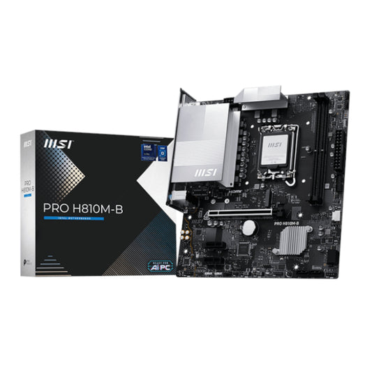 MSI H810M-B PRO LGA1851 M-ATX DDR5 Motherboard - Guards On Duty Shop & Security Guards