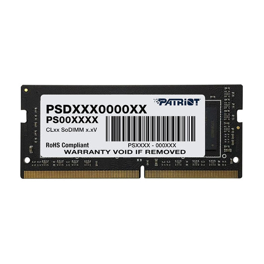 Patriot Signature Line 8GB 2666MHz DDR4 Dual Rank SODIMM Notebook Memory - Guards On Duty Shop & Security Guards