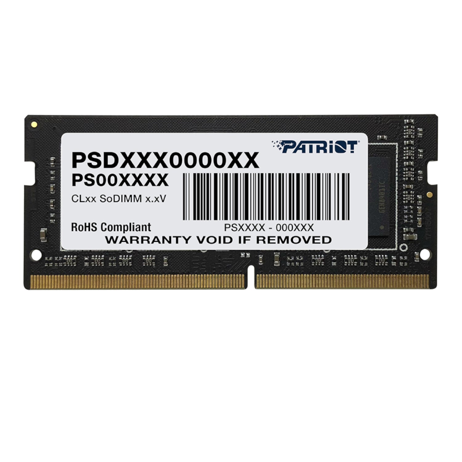 Patriot Signature Line 8GB 3200MHz DDR4 Dual Rank SODIMM Notebook Memory - Guards On Duty Shop & Security Guards
