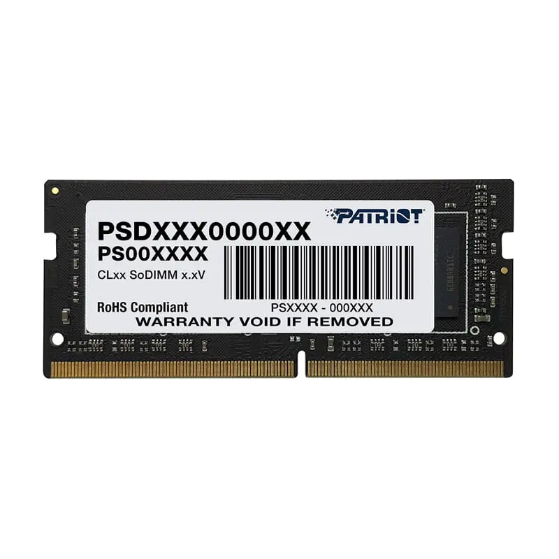 Patriot Signature Line 8GB DDR4 3200MHz Single Rank SODIMM Notebook Memory - Guards On Duty Shop & Security Guards
