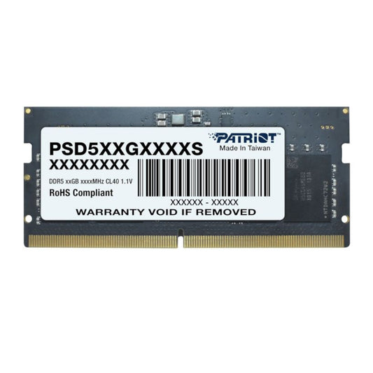 Patriot Signature Line DDR5 16GB 4800MHz Single Rank SODIMM Notebook Memory - Guards On Duty Shop & Security Guards