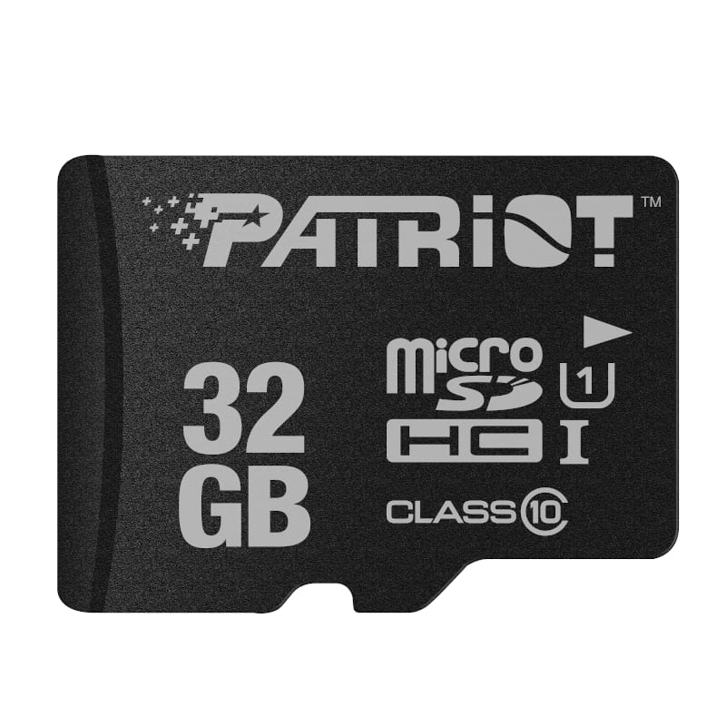 Patriot LX CL10 32GB Micro SDHC Card - Guards On Duty Shop & Security Guards