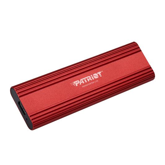 Patriot Transporter Lite 1TB USB3.2 Type-C External Portable SSD - Red - Guards On Duty Shop & Security Guards