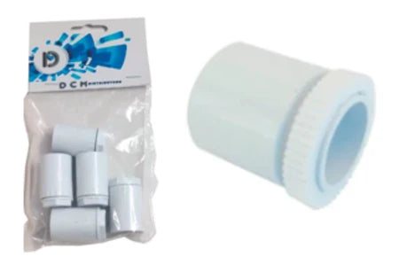 Male Adaptors 20MM 5 / Pkt (50 Pack)