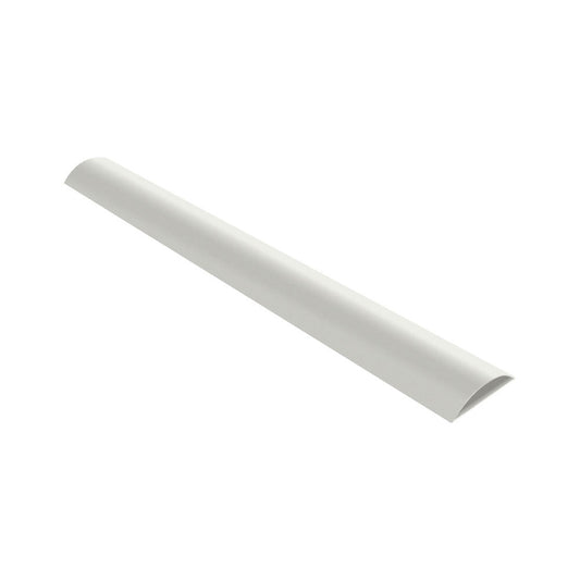 DECORDUCT 35MM X 10MM X 2M HALF MOON TRUNK WHITE