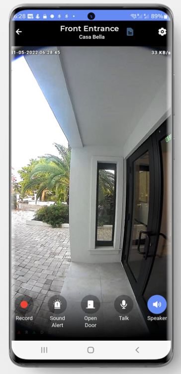 Paradox DB7 Video Doorbell