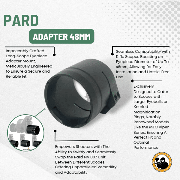 PARD Clip-On Adaptor — NV007A/V-48