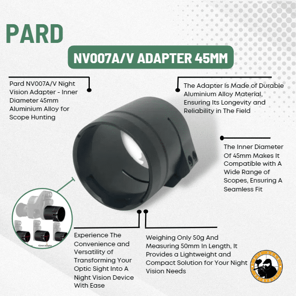 PARD Clip-On Adaptor — NV007A/V-45