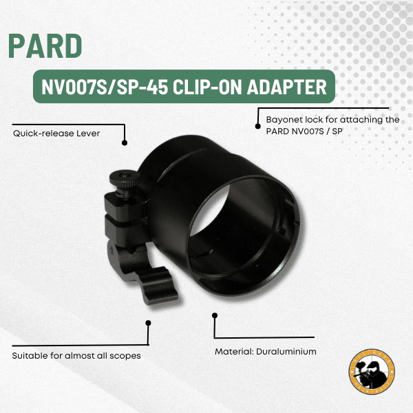 PARD Clip-On Adaptor — NV007S/SP-45