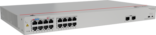 S110-16LP2SR 16*10/100/1000BASE-T ports 2*GE SFP ports PoE+ AC power