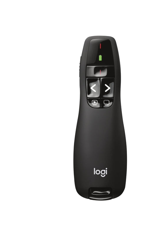 Logitech R400 - Laser Presentation Remote - Wireless - USB
