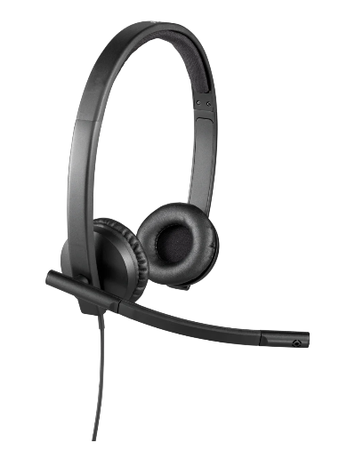 Logitech VC - Headset H570e Stereo (Double Ear) USB