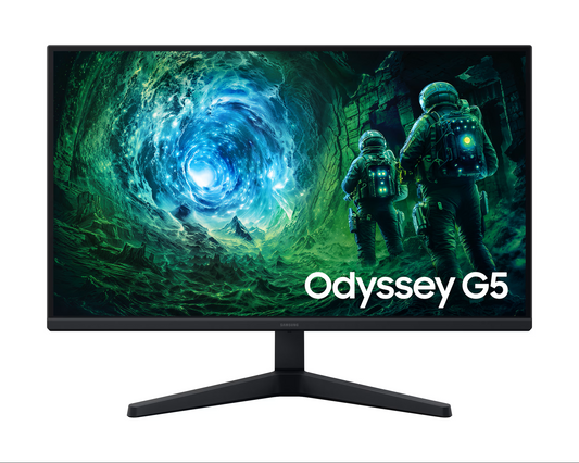 Samsung LS27FG530 27'' Odyssey G5 QHD Monitor; 16:9; 2560x1440 resolution; 200Hz; 1000:1 Static; 1ms (MPRT);  178°/178° Viewing