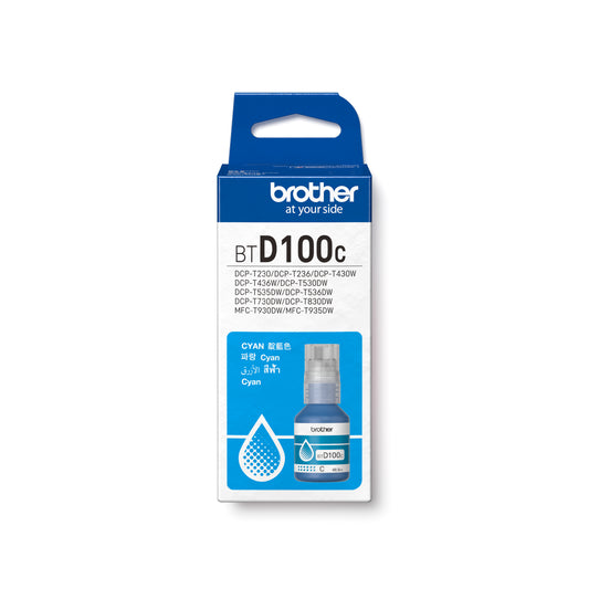 Brother Cyan Ink for DCP-T230/ DCP-T430W/ DCP-T530DW/ DCP-T536DW/ DCP-T730DW/ DCP-T830DW/ MFC-T930DW