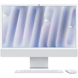 24-INCH IMAC WITH RETINA 4.5K DISPLAY: APPLE M4 CHIP WITH 8‑CORE CPU AND 8‑CORE GPU  16GB  256GB SSD - SILVER