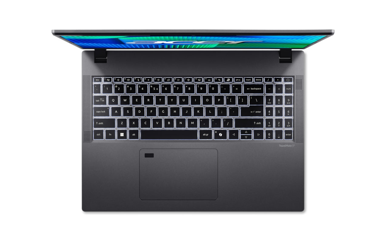 Acer TravelMate TMP216-51-G2-TCO-76UY 16"WUXGA SlimBezel IPS i7-1355U LTE 16 GB DDR5 Memory (1 x extra DIMM slot) 1024GB PCIe nVMe SSD Micro SD card reader WIFI6E+BT 2x2 AX+BT 6E Acer PBA FPR FHD IR camera 53Wh Li-ion battery 65W TypeC adapter Win11 Pro 3